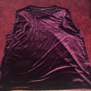 Old Navy Velvet Short-Sleeve TShirt Women’s XXL